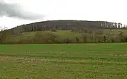 Erhebung des Vogelsberges mit der Wallanlage