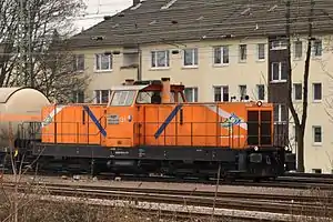 Voith Revita Twin 1700 CC im April 2013 in Köln-Mülheim