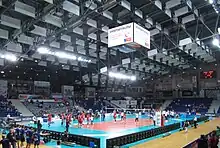 Vorrundenspiel bei der Volleyball-Europameisterschaft der Männer 2017 zwischen der Slowakei und Deutschland