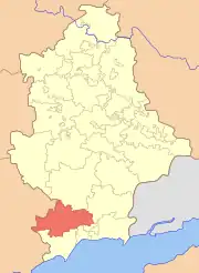 Rajon Nikolske in der Ukraine