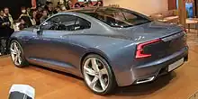 Concept Coupé, Heckseitenansicht