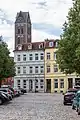 Ziegenmarkt, Breite Straße und Turm Marienkirche