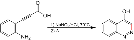 Von-Richter-Cinnolinsynthese