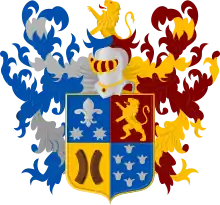 Wappen der baltisch-nieder­ländischen Adels­familie
