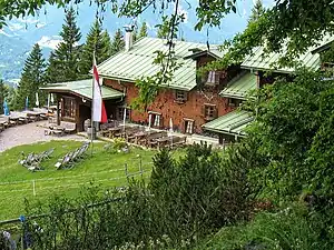 Die Vorderkaiserfeldenhütte