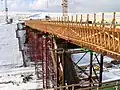 Wirtschaftswegbrücke Januar 2009