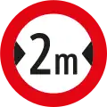 9a: Fahrverbot für über ... Meter breite Fahrzeuge