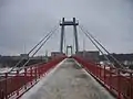 Fußgängerbrücke über die Moskwa