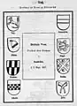 Wappen Horne, Dom Osnabrück (Anton Fahne 1860)