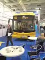 Vossloh-Kiepe-Hybridbus der DVB auf der Innotrans 2010