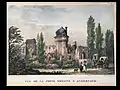Vue de la porte romaine à Andernach (Villeneuve nach Howen)