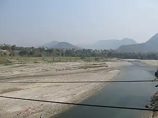 Vyas von der Madi-Khola-Brücke aus gesehen