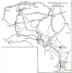 26. Kavallerie-BrigadeEnde 1914