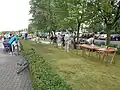 Stände beim „Boulevard von Kunst und Sport“ 2017 in Włocławek