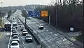 Autobahnbeginn in Wiesbaden