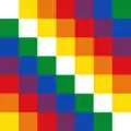 Flagge des Aymara-Volkes