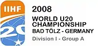 Logo der Weltmeisterschaft der Division I Gruppe A der U20-Junioren