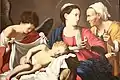 Carlo Saraceni – Maria mit Kind, hl. Anna und Engel (1608)