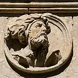 Medaillon mit Büste