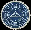Siegelmarke Straßburg (vor 1918)