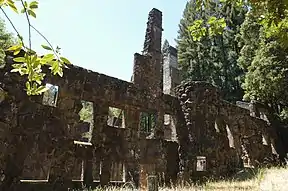 Ruinen des Wolf House