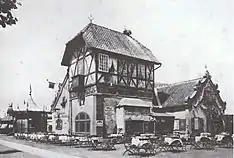 Gaststätte auf dem Ausstellungsgelände.