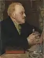 Paul Gachet, porträtiert von Norbert Goeneutte (1891)
