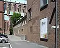 Die Ostseite des Weiten Krambuden, Blick von der Markttwiete in Richtung Marienkirche