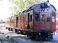 „Doodlebug“-Triebwagen der Wilmington and Western Railroad, ähnlich dem am Unfall beteiligten Fahrzeug