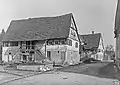 Haus mit Doppeltrippel