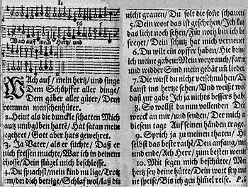 Wach auf, mein Herz, und singe (Praxis Pietatis Melica 1653)
