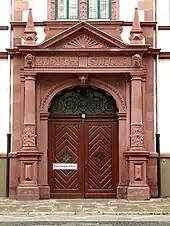 Portal der Johann-Jobst Wagener’schen Stiftung in Hannover (1896/1897)