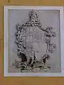 Wappen auf dem Seitentrakt