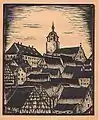 Blick auf Waldenbuch von 1926