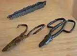 Glasmacherscheren und Glasmacherzange