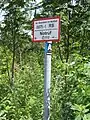 Waldrettungspunkt in Remscheid