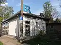 Der BR-Shop neben der Pforte an der Einfahrt zum Gelände des Bayerischen Rundfunks, Wallensteinstraße 117