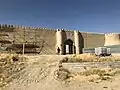 Erhaltene Überreste der Mauern der Zitadelle