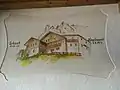 Wandbild im Gastraum