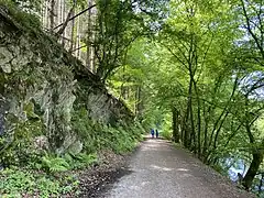 Landrat-Lucas-Weg zw. Wupper und Steilhang
