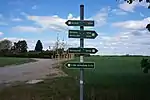 Wanderwegsbeschilderung Birkenhöhe