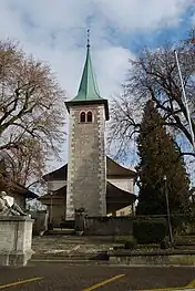 Wangen an der Aare, Reformierte Kirche von  (1825).