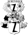 Wappen derer von Achenbach (1888) bei Johann Siebmacher