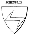 Wappen derer von Achenbach (1) bei Johann Siebmacher