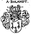 Wappen derer von Bolandt bei Siebmacher