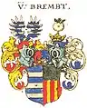 Wappen derer von  Brembt bei Siebmacher