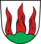 brennender Berg redet in Brennberg DE
