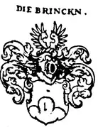 Wappen derer von dem Brincken bei Siebmacher