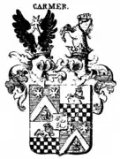 Freiherrenwappen derer von Carmer