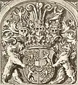 Wappen der Reichsgrafen Chotek von Chotkowa und Wognin (s/w)
